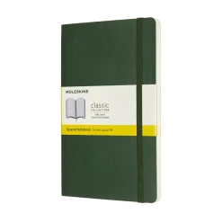Moleskine Notatnik w kratkę A5 - - ciemnozielony miękka okładka ><noscript><img width=