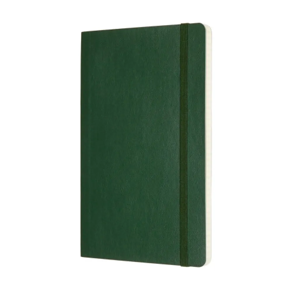 Moleskine Notatnik w kratkę A5 - - ciemnozielony miękka okładka > Notatniki W Kratkę