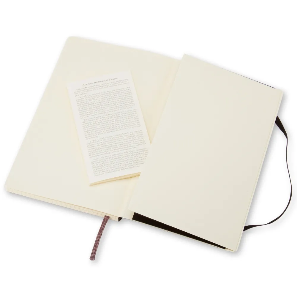 Moleskine Notatnik w kratkę A5 - - czarny miękka okładka > Notatniki W Kratkę