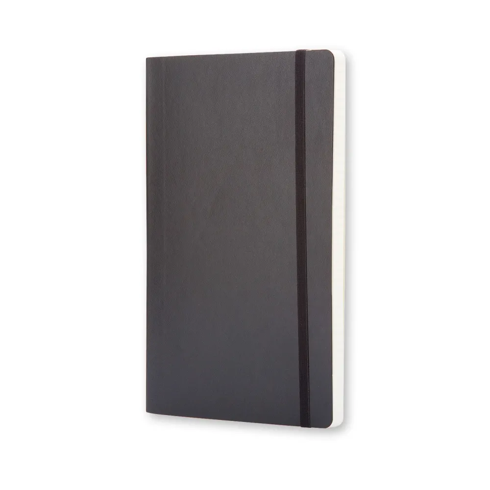 Moleskine Notatnik w kratkę A5 - - czarny miękka okładka > Notatniki W Kratkę