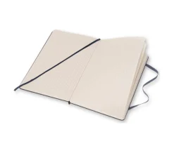 Moleskine Notatnik w kratkę Classic 13 x 21 cm - - granatowy twarda okładka ><noscript><img width=