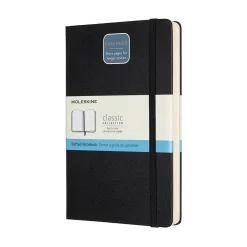 Moleskine Notatnik w kropki A5 - - czarny twarda okładka