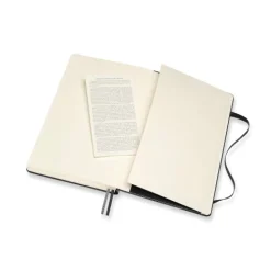 Moleskine Notatnik w kropki A5 - - czarny twarda okładka