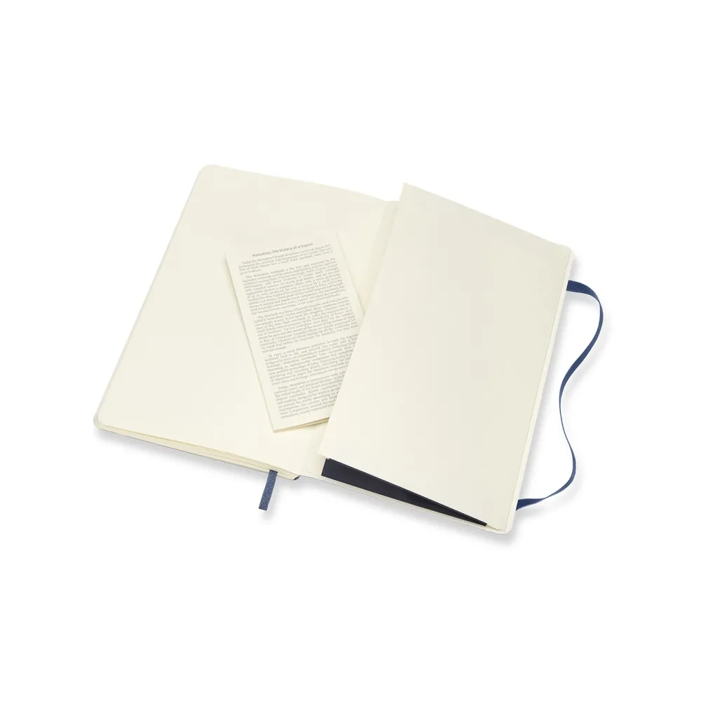 Moleskine Notatnik w kropki A5 - - granatowy miękka okładka
