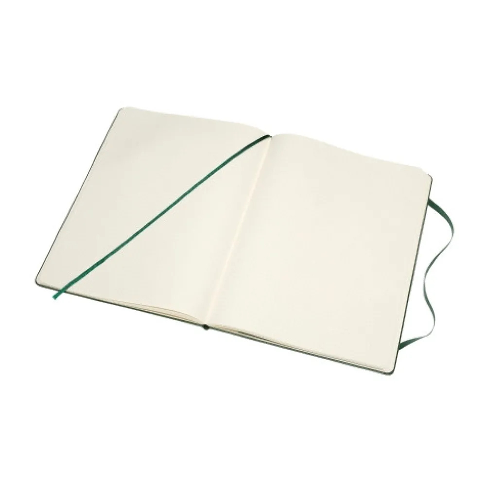 Moleskine Notatnik w kropki XL - - ciemnozielony twarda okładka > Notatniki W Kropki