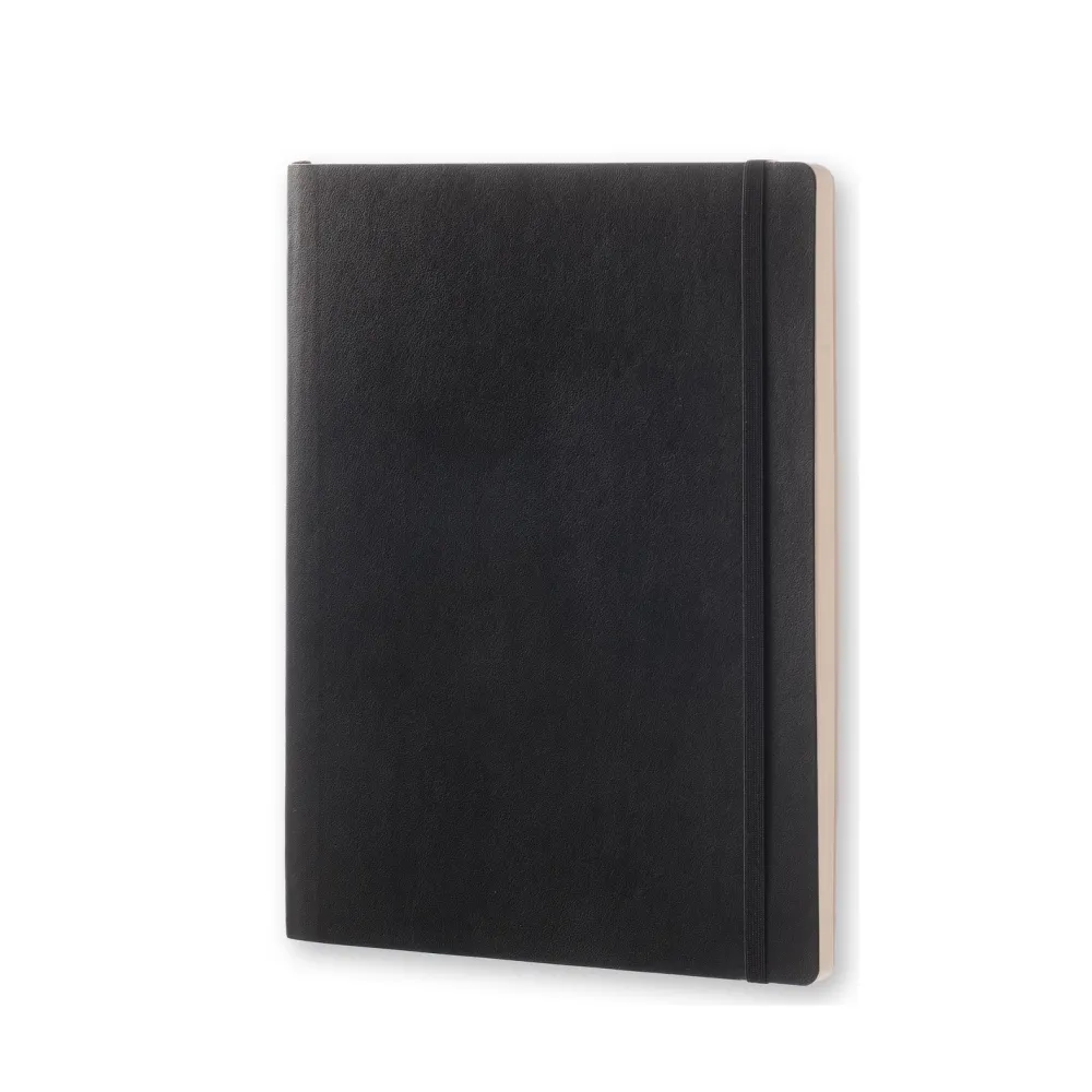 Moleskine Notatnik w kropki XL - - czarny miękka okładka