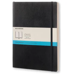 Moleskine Notatnik w kropki XL - - czarny miękka okładka
