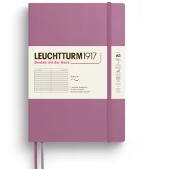 Leuchtturm1917 Notatnik w linię A5 - - Dusty Rose, miękka okładka