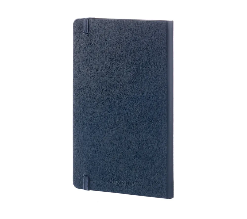 Moleskine Notatnik w linię Classic 13 x 21 cm - - granatowy twarda okładka > Notatniki W Linie