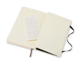Moleskine Notatnik w linię Classic 13 x 21 cm - - czarny miękka okładka ><noscript><img width=