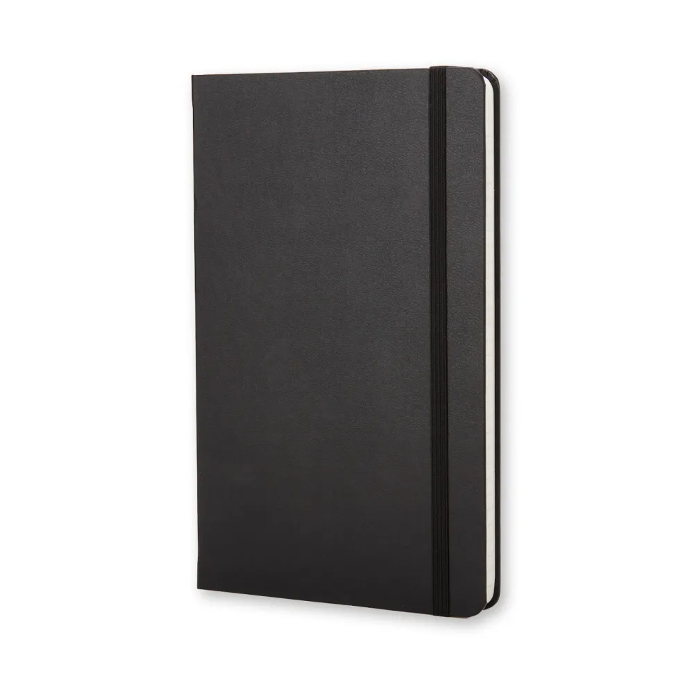 Moleskine Notatnik w linie A5 - - czarny twarda okładka > Notatniki W Linie