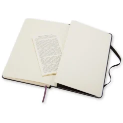 Moleskine Notatnik w linie A5 - - czarny twarda okładka ><noscript><img width=