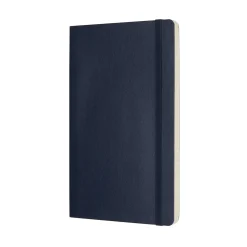 Moleskine Notatnik w linie A5 - - granatowy miękka okładka