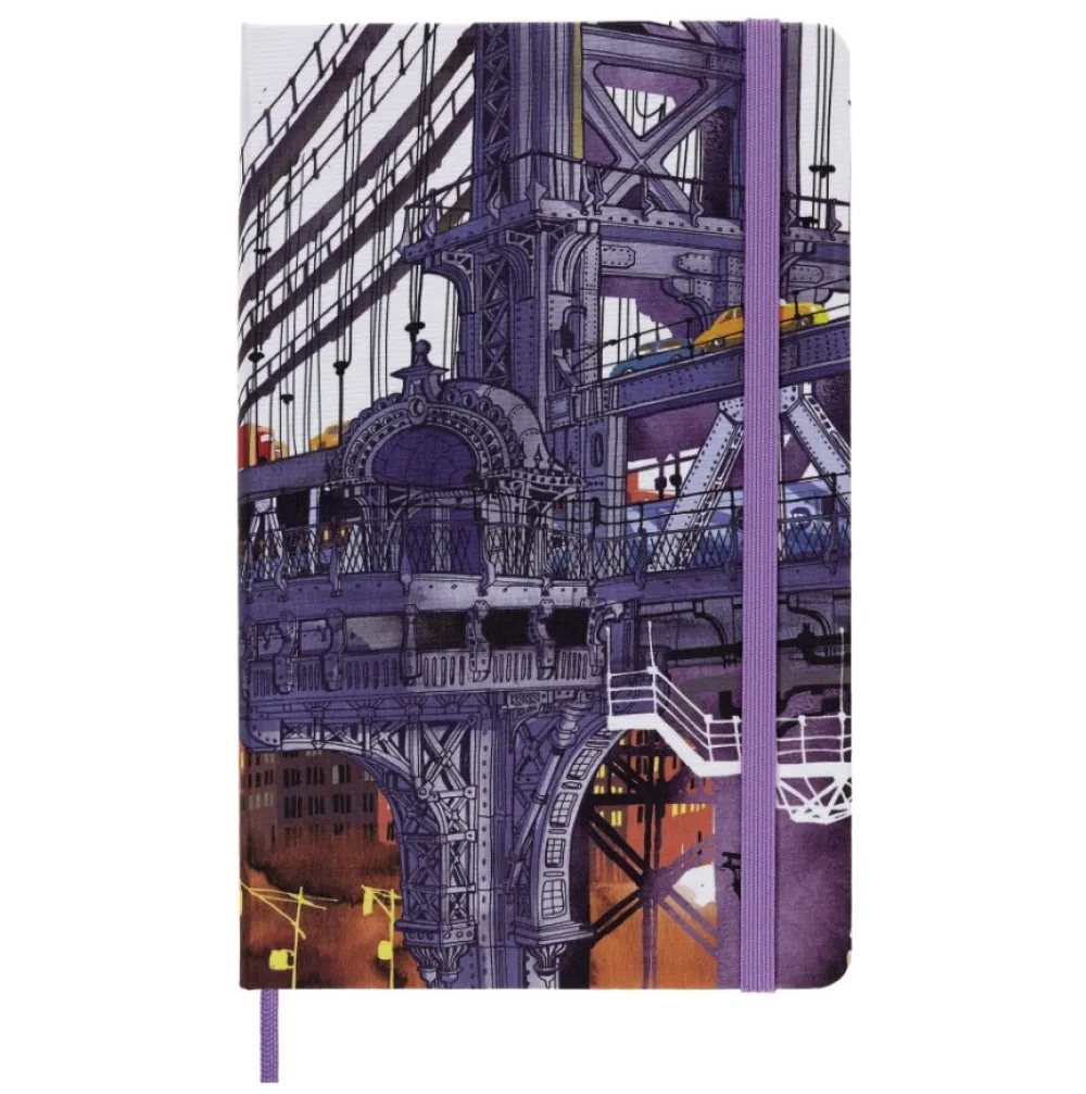 Moleskine Notatnik w linie I am New York 13 x 21 cm - - twarda okładka > Notatniki W Linie