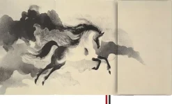 Moleskine Notatnik w linie 2026 Year of the Horse Box - - White Fire Horse