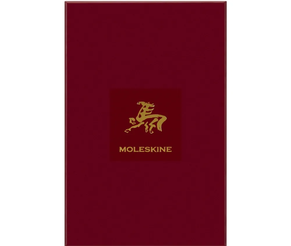 Moleskine Notatnik w linie 2026 Year of the Horse Vegea Box -