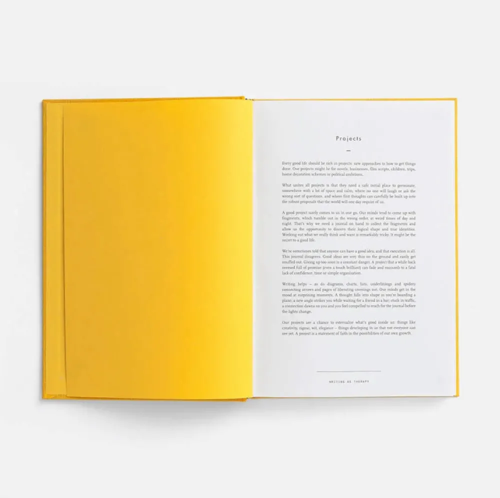 The School of Life Notatnik Writing as Therapy Projects - - 192 strony