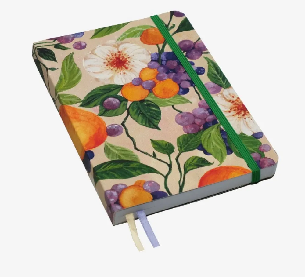 Devangari Notes Blooming Orchard B5 - - w kropki, miękka okładka, 120 g/m2 > Notatniki W Kropki