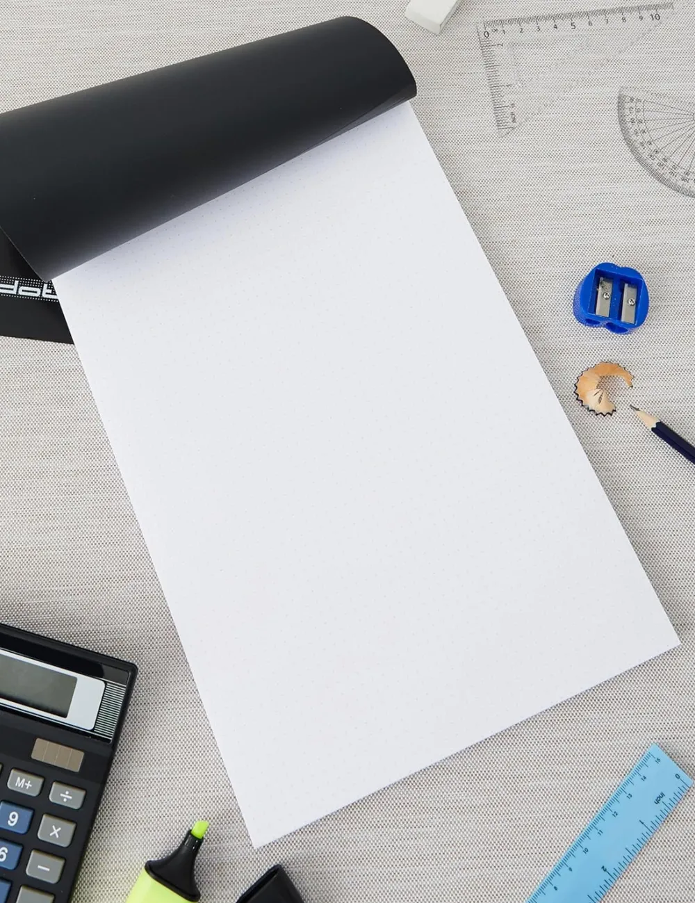 Rhodia Notes dotPad - - w kropki, czarny, A4+, 80 g, 80 ark. > Zeszyty