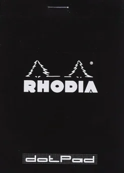 Rhodia Notes dotPad - - w kropki, czarny, 8,5 x 12 cm, 80 g, 80 ark. ><noscript><img width=