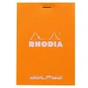 Rhodia Notes dotPad - - w kropki, pomarańczowy, 8,5 x 12 cm, 80 g, 80 ark.
