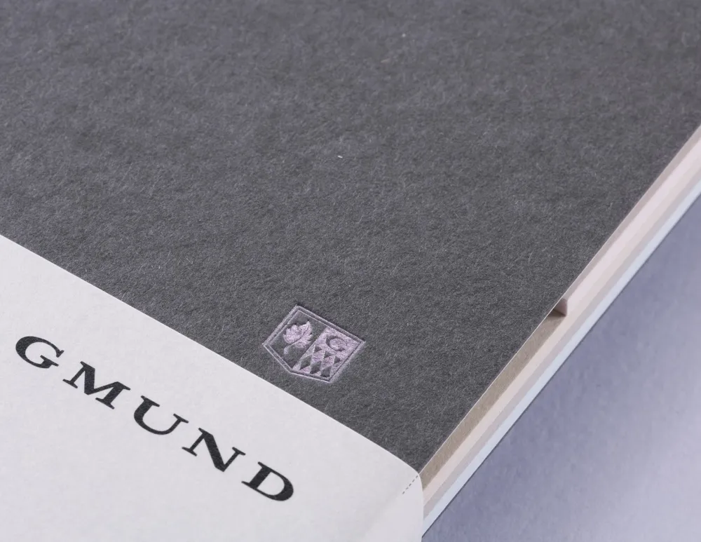 Gmund Notes Five Colors - - Grey 120 g 160 ark. > Notatniki Gładkie