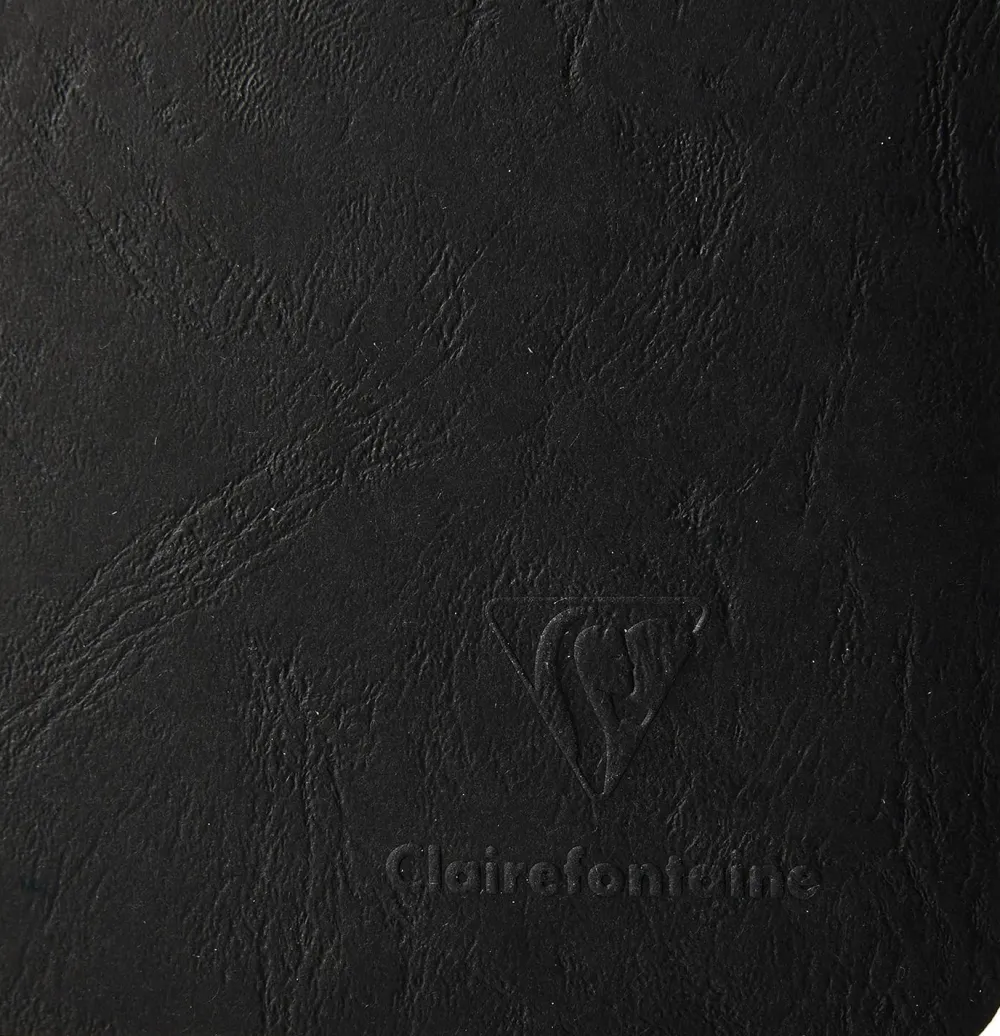 Clairefontaine Notes gładki Age Bag A5 - - Black 90 g 96 stron