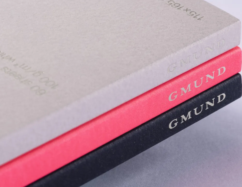 Gmund Notes gładki B6 - - Moonlight Grey 100 g 60 ark.