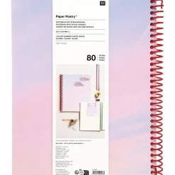 Rico Design Notes gładki na spirali Sky 20 x 25,5 cm - Paper Poetry - 80 ark. ><noscript><img width=