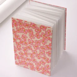 Kuretake Notes harmonijkowy Goshuincho 12,5 x 18 cm - - Pink, twarda okładka, 95 g/m² ><noscript><img width=