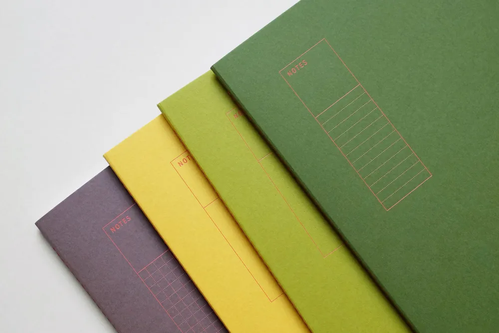 Papierniczeni Notes Lekki - - w kropki, kiwi > Notatniki W Kropki