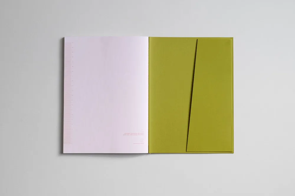 Papierniczeni Notes Lekki - - w kropki, kiwi > Notatniki W Kropki