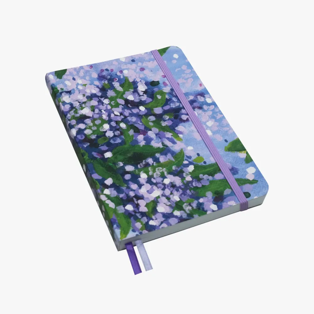 Devangari Notes Lilac Fairy A5 - - w kropki, miękka okładka, 120 g/m2 > Notatniki W Kropki