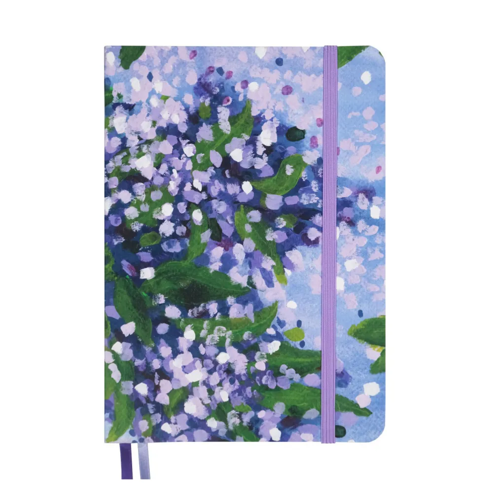 Devangari Notes Lilac Fairy A5 - - w kropki, miękka okładka, 120 g/m2 > Notatniki W Kropki