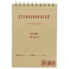 Life Notes na spirali Stenographer's A6 - - piaskowy > Notatniki W Kratkę