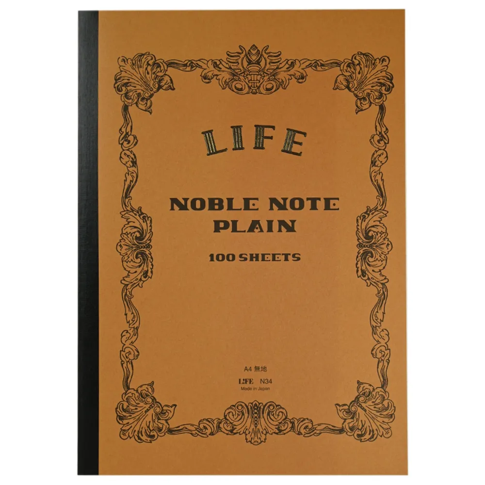 Life Notes Noble Note A4 - - brązowy > Notatniki Gładkie