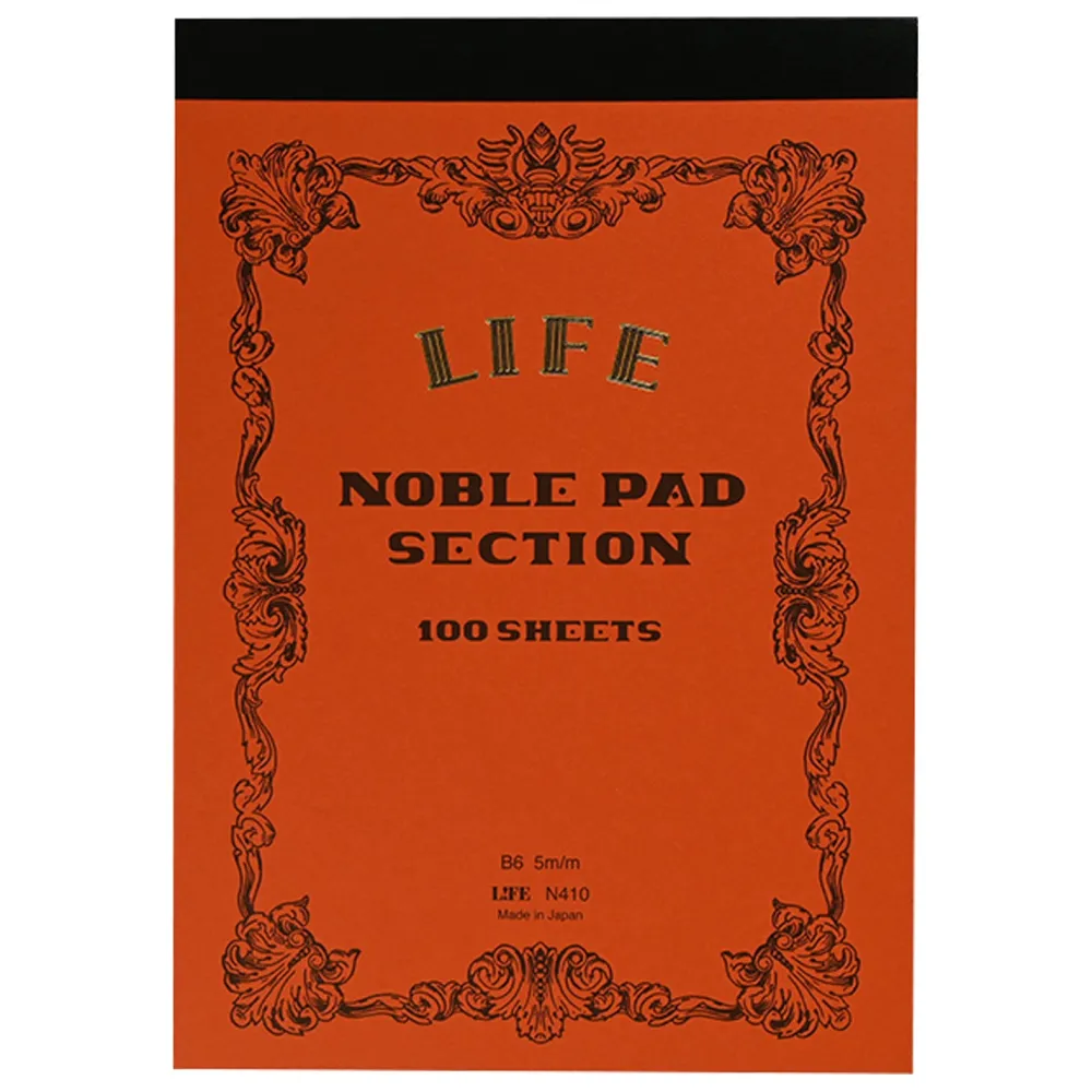 Life Notes Noble Pad B6 - - pomarańczowy