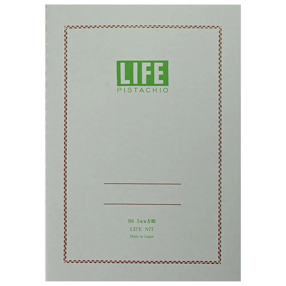 Life Notes Pistachio B6 - - eukaliptusowy