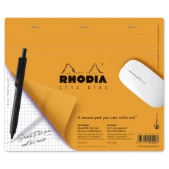 Rhodia Notes, podkładka pod myszkę - - w kratkę, 19 x 23 cm, 80 g, 30 ark. ><noscript><img width=