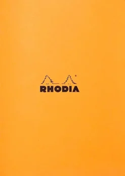 Rhodia Notes - - w kratkę, pomarańczowy, A5, 80 g, 48 ark. > Zeszyty