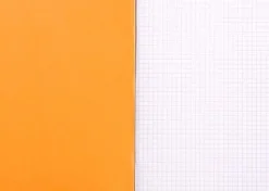 Rhodia Notes - - w kratkę, pomarańczowy, A5, 80 g, 48 ark. > Zeszyty