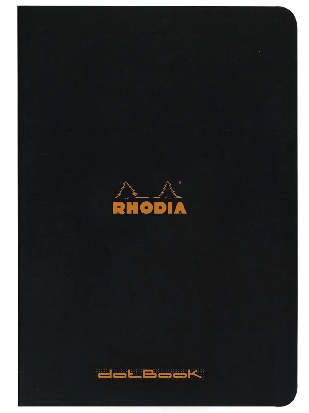 Rhodia Notes - - w kropki, czarny, A4, 80 g, 48 ark.