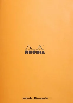 Rhodia Notes - - w kropki, pomarańczowy, A4, 80 g, 48 ark. > Zeszyty
