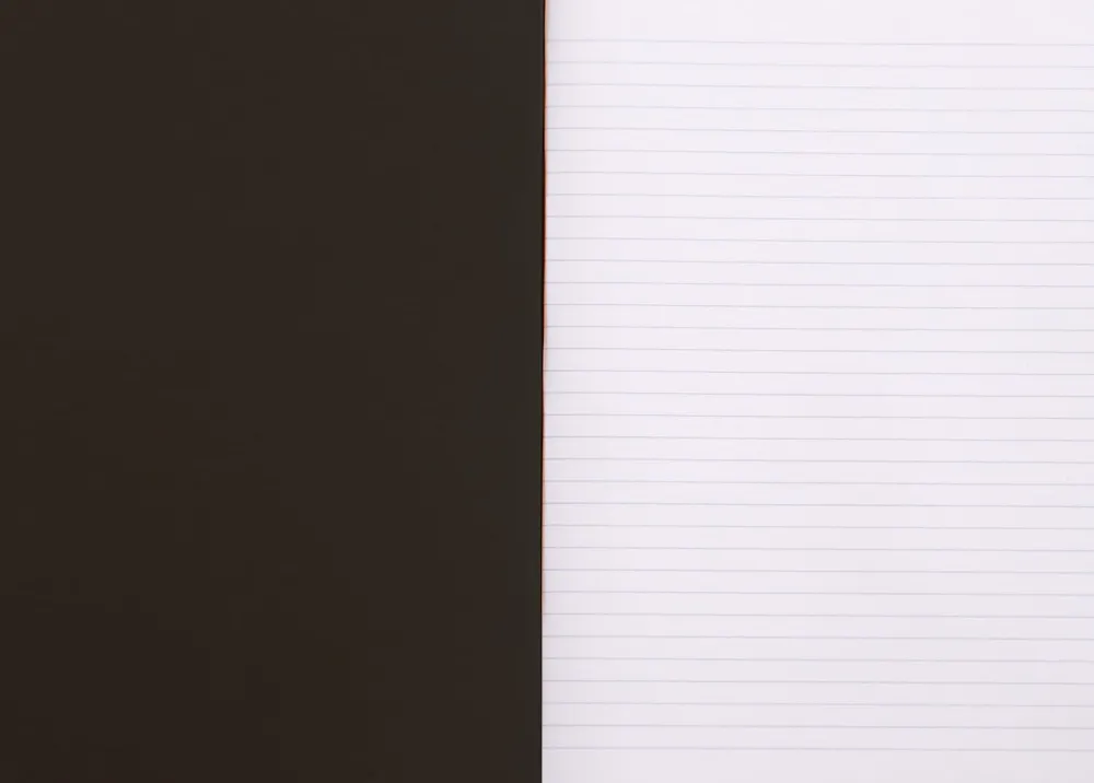 Rhodia Notes - - w linie, czarny, A4, 80 g, 48 ark. > Zeszyty