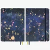 Devangari Notes Shimmering Stars B5 - - w kropki, miękka okładka, 120 g/m2 > Notatniki W Kropki