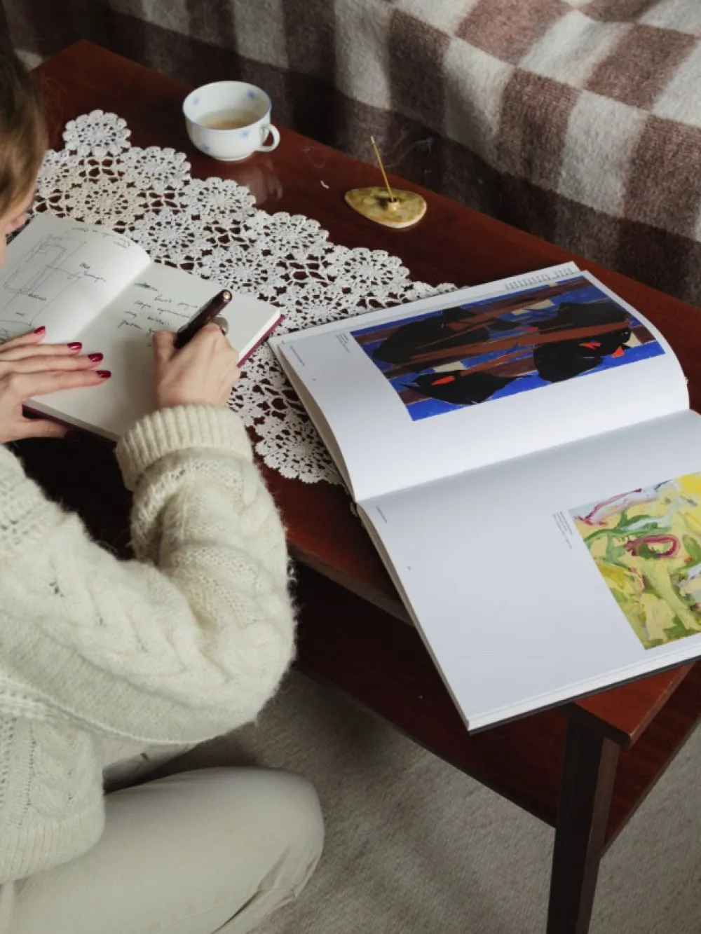 Jasnie Plan Notes Twórczy Jaśnie Plan x Kubeczka A5 - niebieski