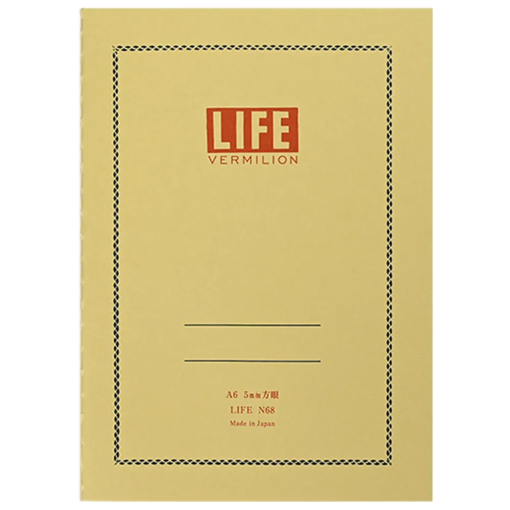 Life Notes Vermilion A6 - - beżowy