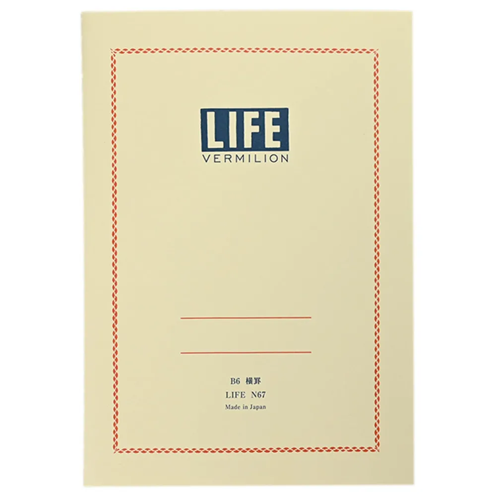 Life Notes Vermilion B6 - - kremowy