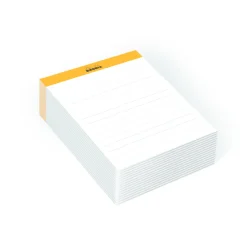 Rhodia Notes, wkład Memo Pad No. 13 - - w linie, A6, 80 g, 240 ark. ><noscript><img width=