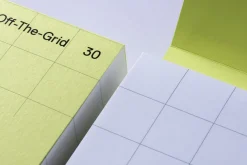 Gmund Notes w kratkę Off-The-Grid 30 - - Lime 100 g 250 ark. ><noscript><img width=